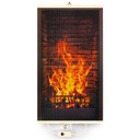 Инфракрасный обогреватель ТРИО - конструкция: КАМИН с РЕГУЛЯТОРОМ МОЩНОСТИ