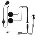 НАУШНИКИ BAOFENG ОТКРЫТЫЙ ШЛЕМ — РАЗЪЕМ K