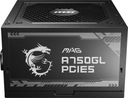 Napájací adaptér MSI MAG A750GL PCIE5 750 W Výška 310 mm