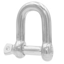 НЕРЖАВЕЮЩАЯ НЕРЖАВЕЮЩАЯ КИСЛОУСТОЙЧИВАЯ ШАКЕЛЬ, D=4ММ, ТРАДИЦИОННАЯ