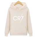 Cristiano Ronaldo Hoodie CR7 Print Streetwear Foot Rękaw długi rękaw