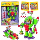 SUPER ZINGS THINGS Робот Super Warrior Speed ​​+ 2x MUTANT BATTLE Автомобиль Автомобиль