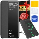 КОЖАНЫЙ чехол SMART VIEW для Samsung S20 Ultra 5G + ЗАКАЛЕННОЕ СТЕКЛО