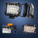 4PC ПОТУЖНА ФАРА LED (СВІТЛОДІОД) АВТОМОБІЛЬНА РОБОЧА СКЛО HARTOWANE ГАЛОГЕН 480W 12V  фото 7