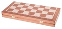 OUTLET Деревянные турнирные шахматы №5 Красное дерево Люкс