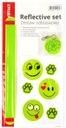 НАБОР СВЕТООТРАЖАЮЩИХ ЭЛЕМЕНТОВ ДЛЯ РЕБЕНКА СВЕТООТРАЖАЮЩИЕ НАКЛЕЙКИ 8 EL