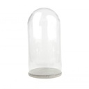 СТЕКЛЯННАЯ ЛАМПА НА БЕТОННОМ ОСНОВАНИИ - Ø24 x 46,5 см