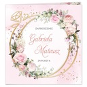 Zaproszenia Ślubne Boho Rustykalne Obrączki