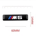 Logo,emblemat BMW M,M3,M5 (3D) E36 E46... tuning Waga produktu z opakowaniem jednostkowym 1 kg