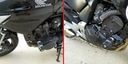 HONDA CBF 600 04-07 - ТВЕРДЫЕ АВАРИЙНЫЕ НАКЛАДКИ