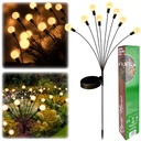 СОЛНЕЧНЫЕ ШАРИКИ 8 СВЕТОДИОДНЫХ ДЕКОРАТИВНЫХ ДЛЯ САДА УКРАШЕНИЕ СОЛНЕЧНОГО ПИКА ДЛЯ БАЛКОНА