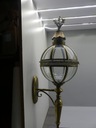 Bočný krásny lampáš Lampión H 90 cm zlatý!