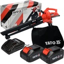 ВОЗДУХОДУВКА YATO + ПЫЛЕСОС ДЛЯ ЛИСТ + АККУМУЛЯТОРНАЯ БАТАРЕЯ 2x3 Ач