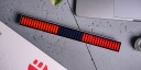 RGB эквалайзер Redleaf 40LED - серебристый