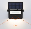 Галогенный светодиодный прожектор на солнечной энергии с датчиком 200 лм