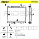 RIDEX 470R0825 RADIATEUR SYSTÈME REFROIDISSEMENT MOTEUR VERS RENAULT TRUCKS MAXITYphoto 8