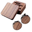 ЗАПОНКИ ДЛЯ ДЕРЕВЯННОЙ РУБАШКИ В НАБОРЕ С КОРОБКОЙ