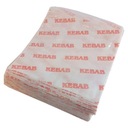 Papierové balenie na kebab 200ks Počet kusov v balení 200 ks