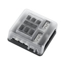 BEZ4015-6 BLOQUE - CUERPO FUSIBLES FB-6 Z DIODO LUMINOSO LED 