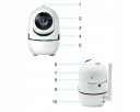 IP-КАМЕРА 1080p P2P FHD НЯНЯ WIFI поворотна НІЧ