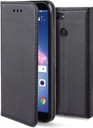 МАГНИТНЫЙ ФЛИП-ЧЕХОЛ ДЛЯ HUAWEI P SMART 2018 + СТЕКЛО