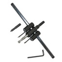 Фреза для круглых отверстий диаметром от 30 мм до 200 мм.