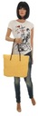 Женская летняя сумка-мессенджер-корзинка B9026