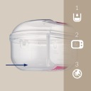 Динамічна Пустушка LOVI Prime Tutti Frutti 0-6м 2 шт Frost/Glacier Cream