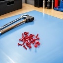 30 SZT. КРАСНЫЙ КОМПЛЕКТ БОЛТОВ DO ВЕТРОВИКИ МОТОЦИКЛЕТНАЯ LATWY МОНТАЖ DIY АЛЮМИНИЙ  фото 11