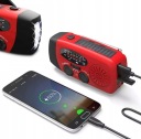 СОЛНЕЧНЫЙ ДИНАМО-РАДИО 3 в 1 С USB-ФОНАРЕМ