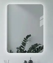 Прямоугольное зеркало для ванной со светодиодной подсветкой Z 70x50см BD ART
