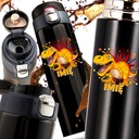 ТЕРМОКРУЖКА LED ТЕРМОДИНОЗАВРЫ T-REX СМЕШНОЕ РОЖДЕСТВЕНСКОЕ ИМЯ КЛАУС