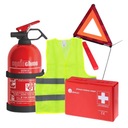 АВТОМОБИЛЬНЫЙ КОМПЛЕКТ ТРЕУГОЛЬНЫЙ ЖИЛЕТ ПОЖАРНЫЙ КОМПЛЕКТ ОГНЕТУШИТЕЛЬ МАЛЫЙ АВАРИЙНЫЙ