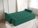 Sofa rozkładana z funkcją spania HOT pojemnik na pościel butelkowa zieleń Kod producenta BroMARKT_5903736199879