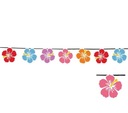 ГАВАЙСКАЯ ГИРЛЯНДА РАЗНОЦВЕТНЫЕ ГАВАЙСКИЕ ЦВЕТЫ 3М