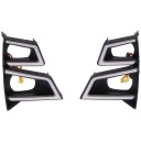 2 PCS FEUX VERS CONDUITE DIURNE LED VOITURES POUR ISUZU DMAX KXphoto 7