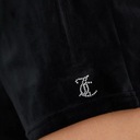 JUICY COUTURE - Teplákové velúrové kraťasy s diamencikami čierne M Kód výrobcu JCWH121001