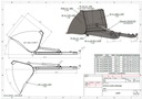 SZUFLA 130 DO БАЛКИ WIDŁOWEGO 160 МОНТИРОВКА 140 CM 100 120 150 изображение 14