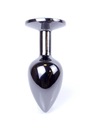 Sex plug korek analny stalowy z kryształem 2,7cm Kod producenta 5903661800444