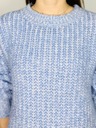 Sweter melanż L/XL 40/42 George Rodzaj bez kaptura wkładane przez głowę