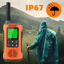 Retevis RT45P IP67 Водонепроницаемая рация, PMR446, междугородняя, ​​4 шт.