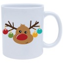 СУПЕР РОЖДЕСТВЕНСКИЙ ПОДАРОК ​​КРУЖКА 330мл ОЛЕНЬ