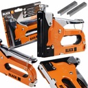 МЕТАЛЛИЧЕСКИЙ СТЕПЛЕР ДЛЯ ОБИВКИ + СКОБЫ 6 ММ