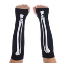 РУЧКИ, ПЕРЧАТКИ, черные кости, НАРЯД на Хэллоуин