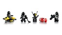 LEGO ICONS 10355 Blacktron Renegade Pancéřové balení!:) Informace o bezpečnosti a shodě výrobku Nevhodné pro děti mladší než je uvedený věk. Používat pod dohledem dospělé osoby.