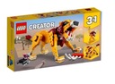 LEGO 31112 CREATOR 3 w1 - DZIKI LEW, STRUŚ, GUZIEC