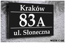 Табличка АДРЕСНАЯ ДОСКА АЛЮМИНИЕВАЯ НОМЕР ДОМА 20х30.