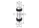 BOSCH F026402808 FILTRO COMBUSTIBLES AUDI A6 