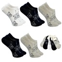 5 ЖЕНСКИХ НОСКОВ, РАЗНОЦВЕТНЫЕ ХЛОПКОВЫЕ УЗОРЫ