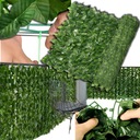 Искусственная изгородь Плющ для балкона листья зеленая стена 0,5х3м